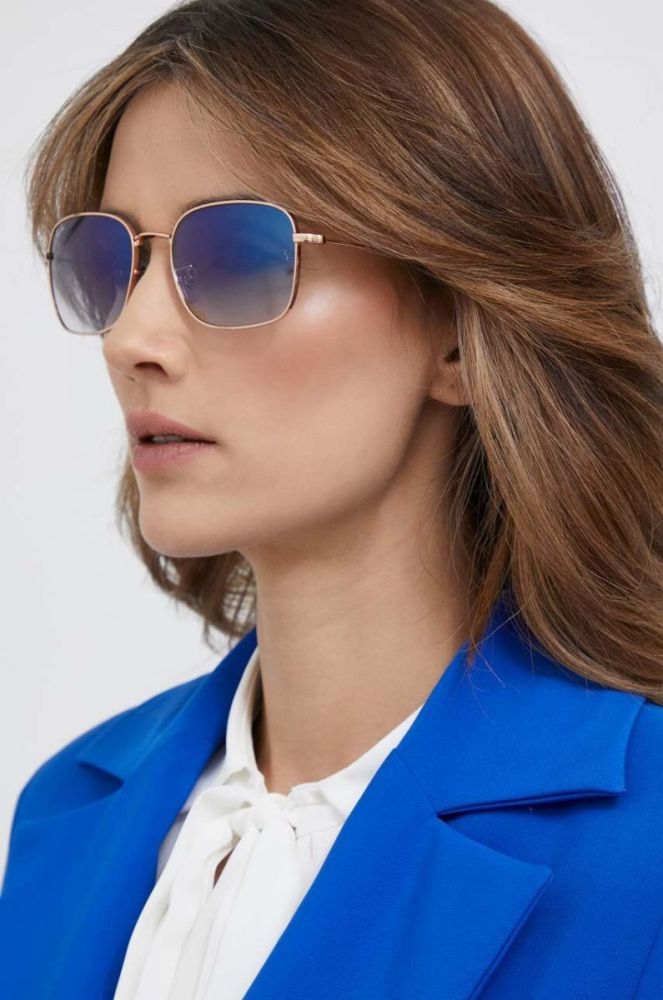Сонцезахисні окуляри Ray-Ban колір бежевий (3226969) фото 3