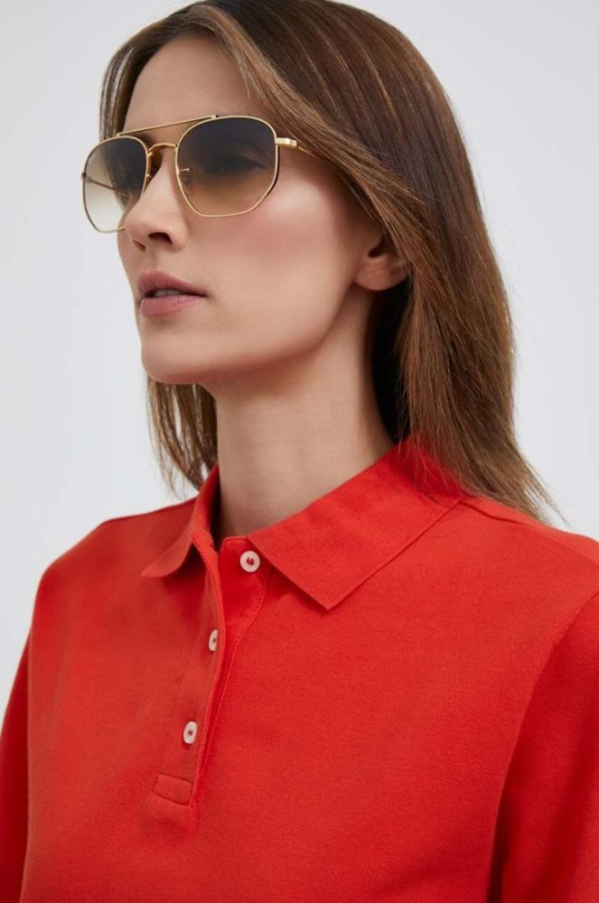 Сонцезахисні окуляри Ray-Ban колір золотий (3226971) фото 3