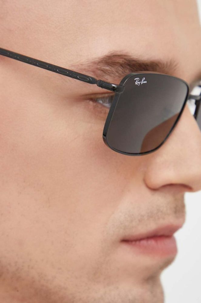 Солнцезащитные очки Ray-Ban цвет черный (3229670) фото 6