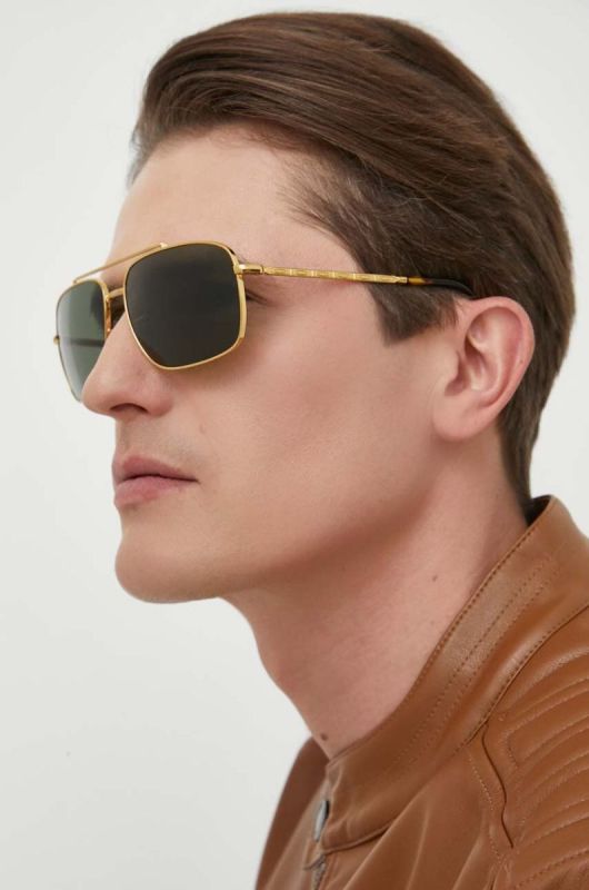 Сонцезахисні окуляри Ray-Ban колір золотий (3229672) фото 2