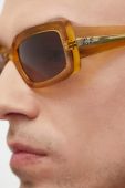 Сонцезахисні окуляри Ray-Ban колір жовтий