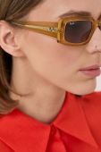 Сонцезахисні окуляри Ray-Ban колір жовтий