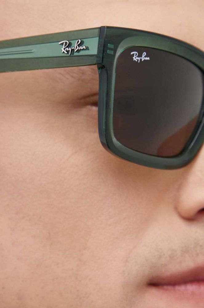 Сонцезахисні окуляри Ray-Ban колір зелений (3229676) фото 6