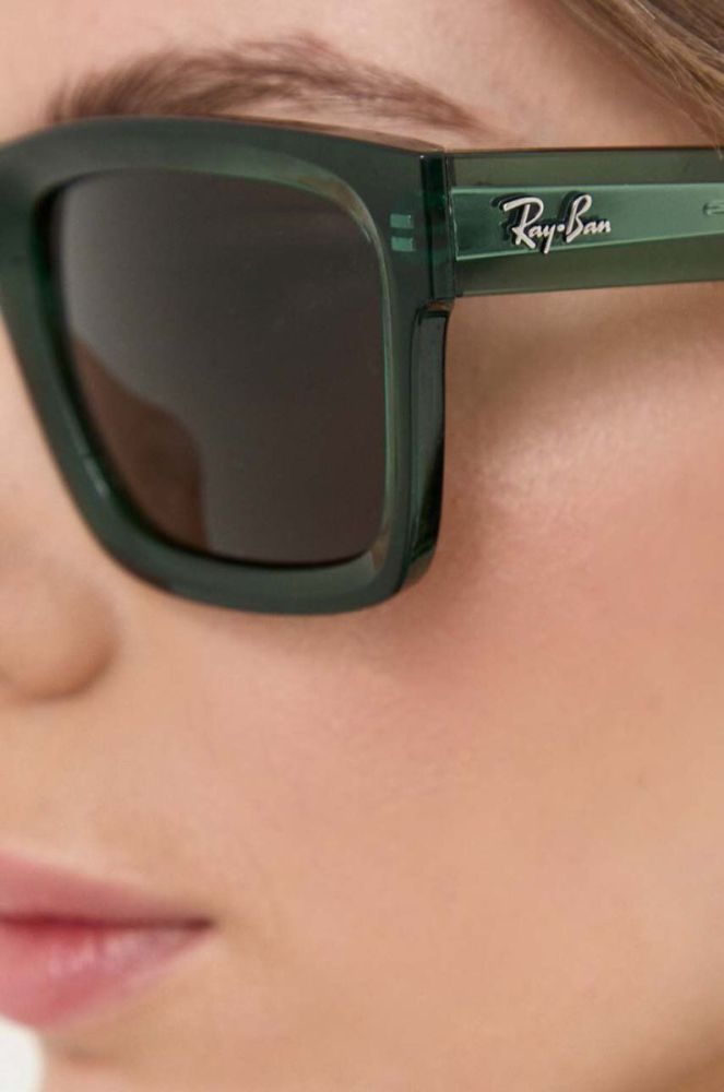 Сонцезахисні окуляри Ray-Ban колір зелений (3229676) фото 7