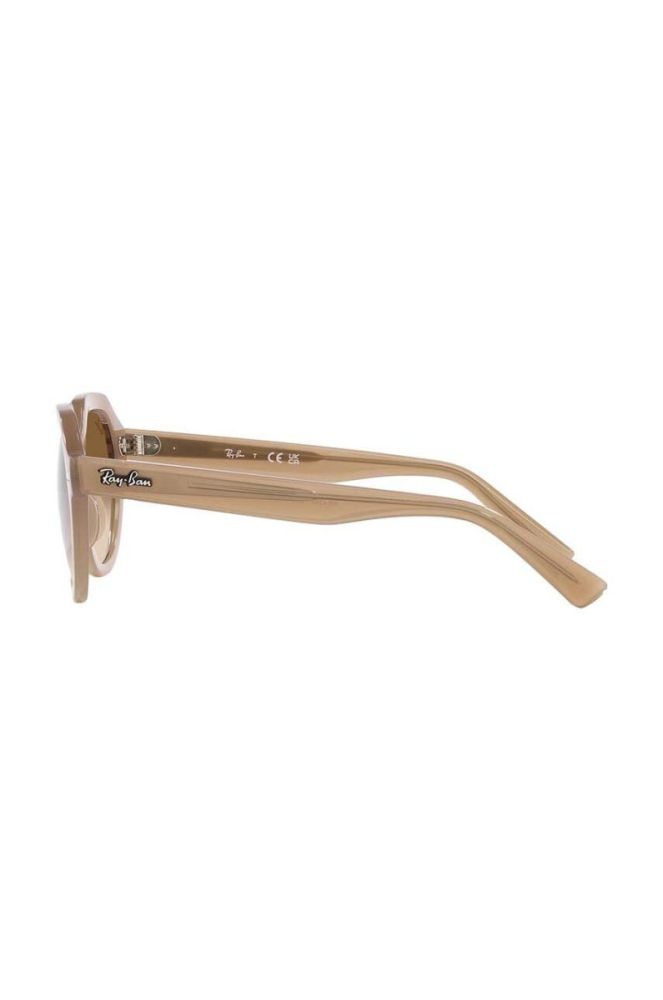 Сонцезахисні окуляри Ray-Ban колір бежевий (3256974) фото 4