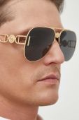 Сонцезахисні окуляри Versace колір золотий