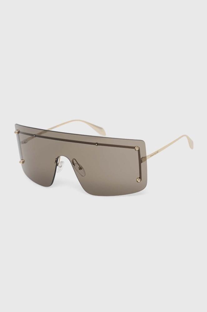 Сонцезахисні окуляри Alexander McQueen колір золотий (3169302)