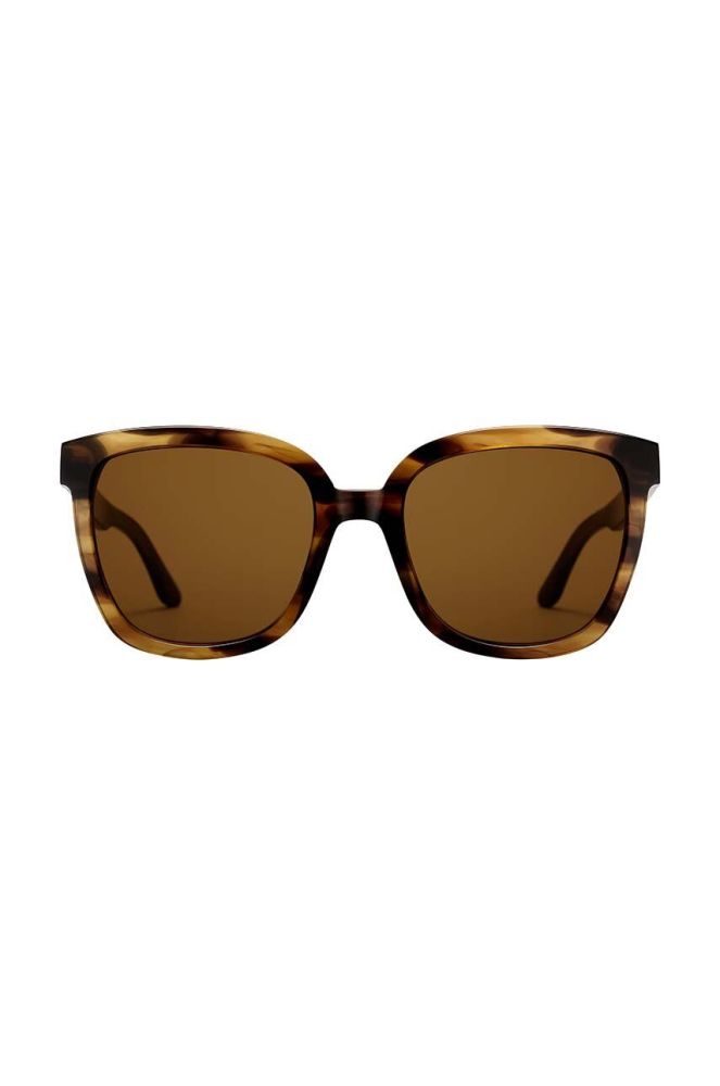 Сонцезахисні окуляри Daniel Wellington колір коричневий (3262615)