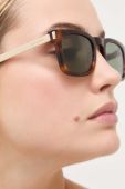 Сонцезахисні окуляри Saint Laurent колір коричневий (3332458)