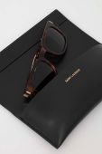 Сонцезахисні окуляри Saint Laurent колір коричневий (3332458)