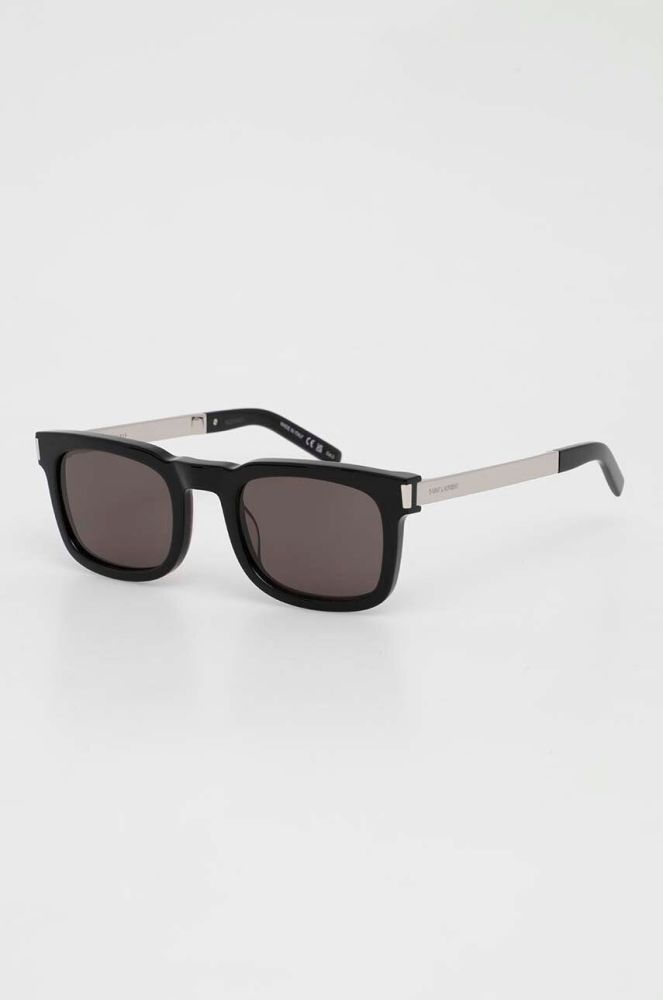 Сонцезахисні окуляри Saint Laurent колір чорний (3332457)
