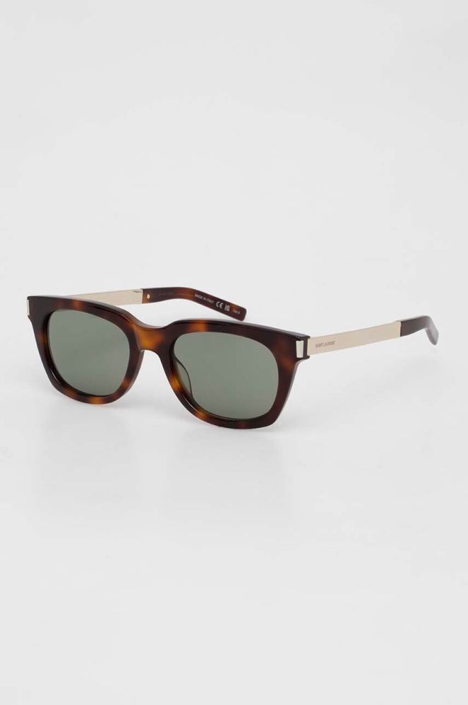 Сонцезахисні окуляри Saint Laurent колір коричневий (3332459)