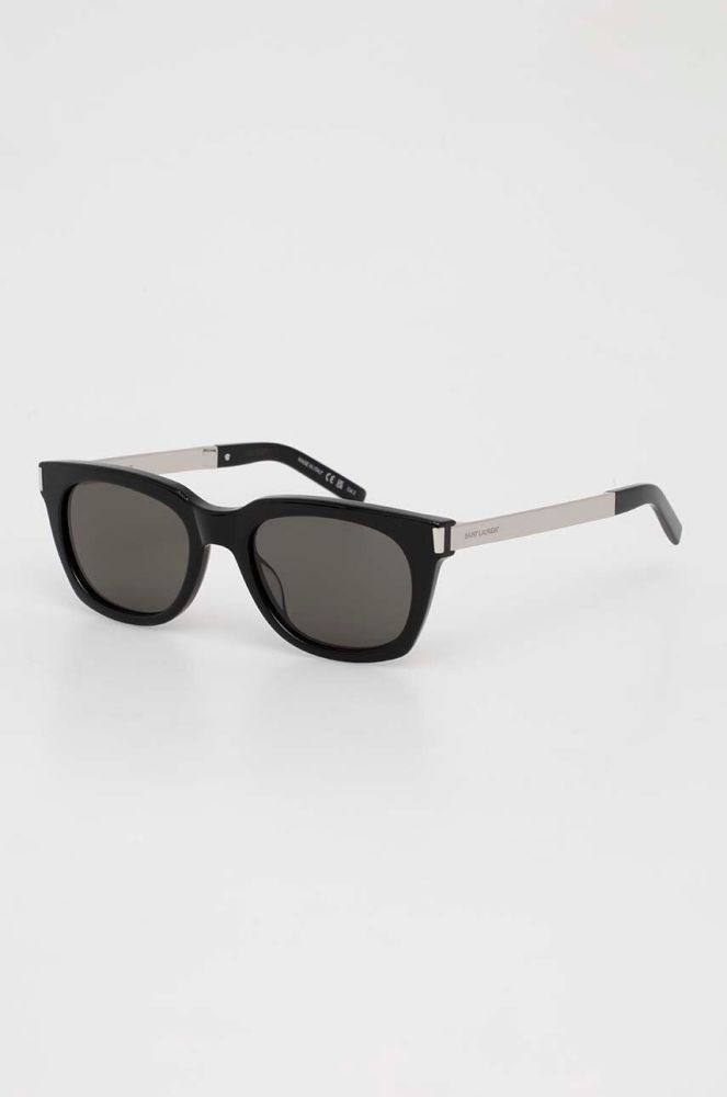 Сонцезахисні окуляри Saint Laurent колір чорний (3332461)