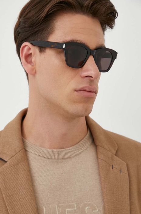 Сонцезахисні окуляри Saint Laurent 592 колір чорний (3314853)