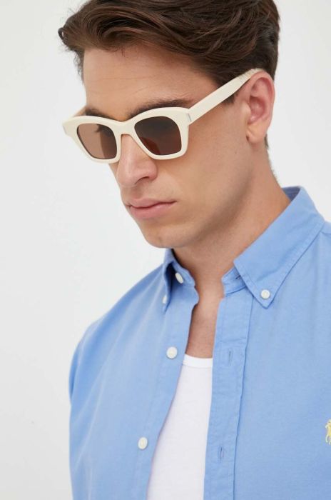 Сонцезахисні окуляри Saint Laurent 592 колір чорний (3315099)