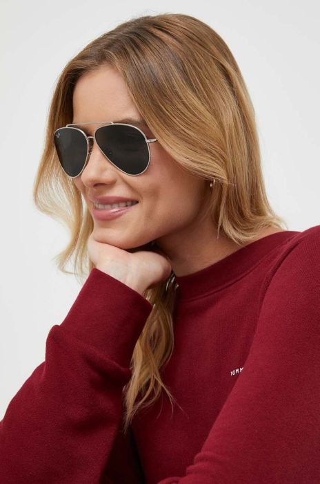 Сонцезахисні окуляри Ray-Ban 0RBR0101S колір сірий