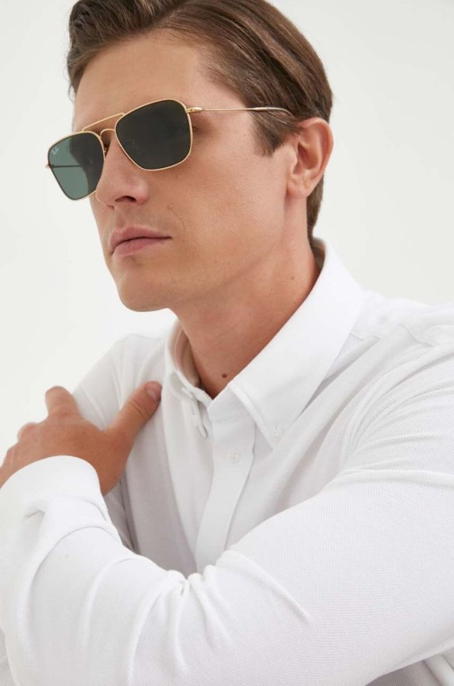 Сонцезахисні окуляри Ray-Ban колір золотий (3374558) фото 2