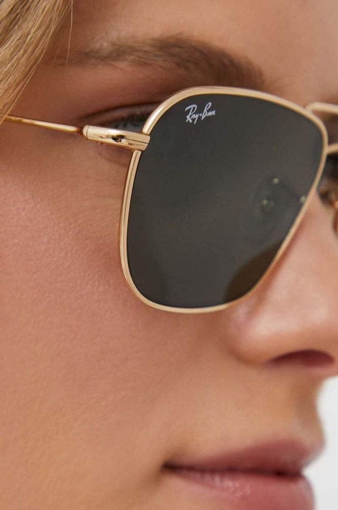 Сонцезахисні окуляри Ray-Ban колір золотий (3374558) фото 3