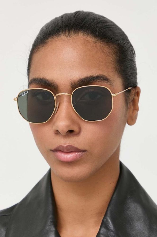 Сонцезахисні окуляри Ray-Ban колір зелений (3378822) фото 14