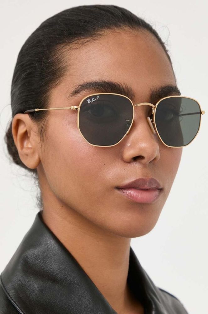 Сонцезахисні окуляри Ray-Ban колір зелений (3378822) фото 10