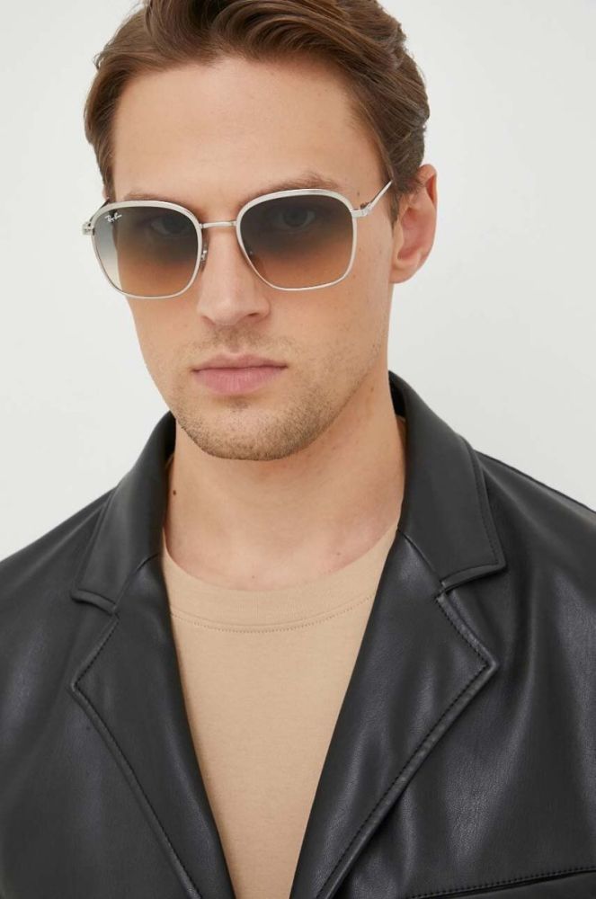 Сонцезахисні окуляри Ray-Ban колір сірий (3675543) фото 3
