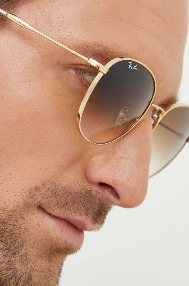 Сонцезахисні окуляри Ray-Ban колір коричневий (3637607) фото 9