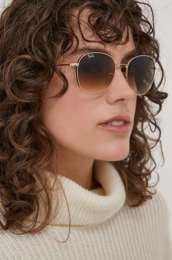 Сонцезахисні окуляри Ray-Ban колір коричневий (3637607) фото 3