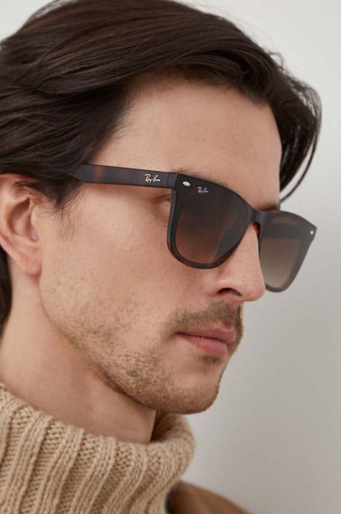 Сонцезахисні окуляри Ray-Ban колір коричневий (3686098) фото 9