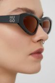Сонцезахисні окуляри HUGO колір чорний (3686101)