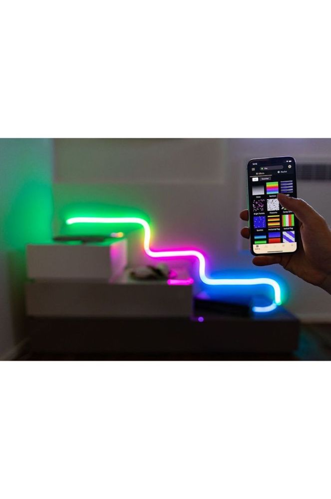Twinkly Гнучка світлодіодна стрічка LED 192 LED RGB 2m - Starter Kit колір барвистий фото 5