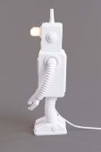 Настільна лампа Seletti Robot Lamp колір білий