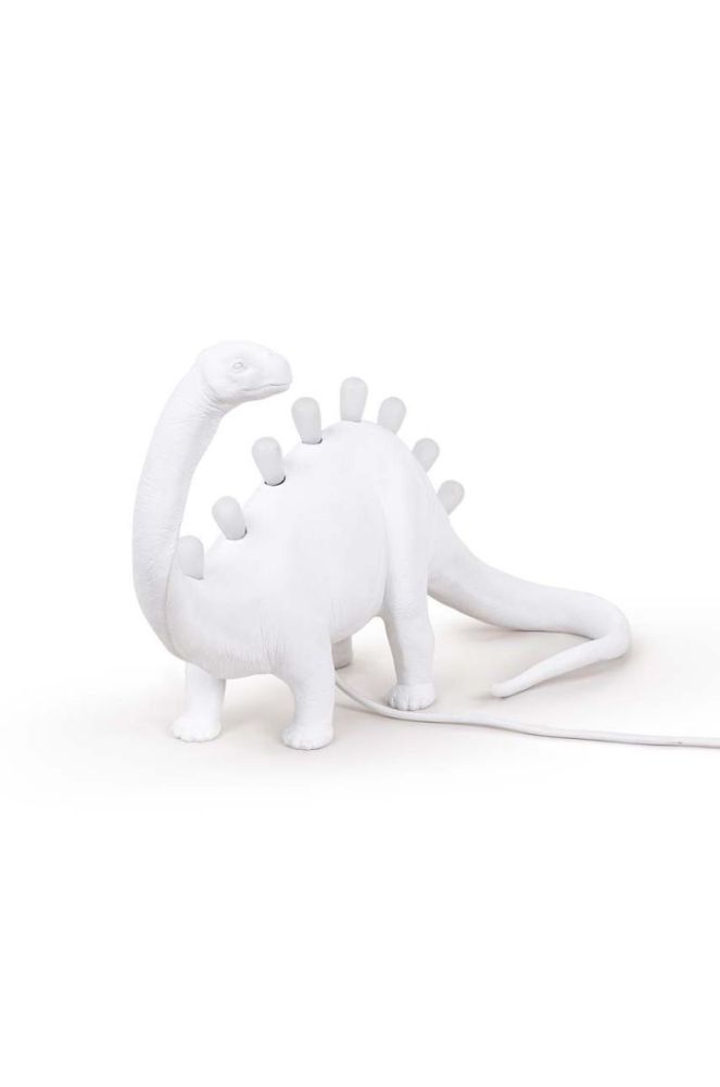 Настільна лампа Seletti Jurassic Lamp Bronto колір білий фото 2