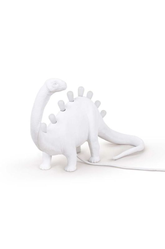 Настільна лампа Seletti Jurassic Lamp Bronto колір білий фото 2