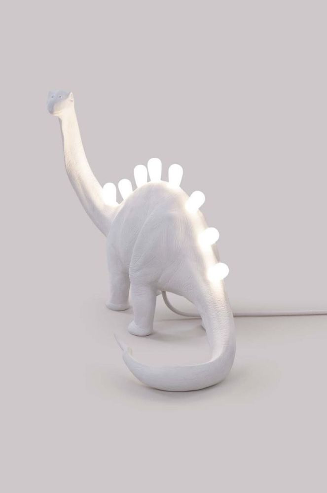 Настільна лампа Seletti Jurassic Lamp Bronto колір білий фото 4