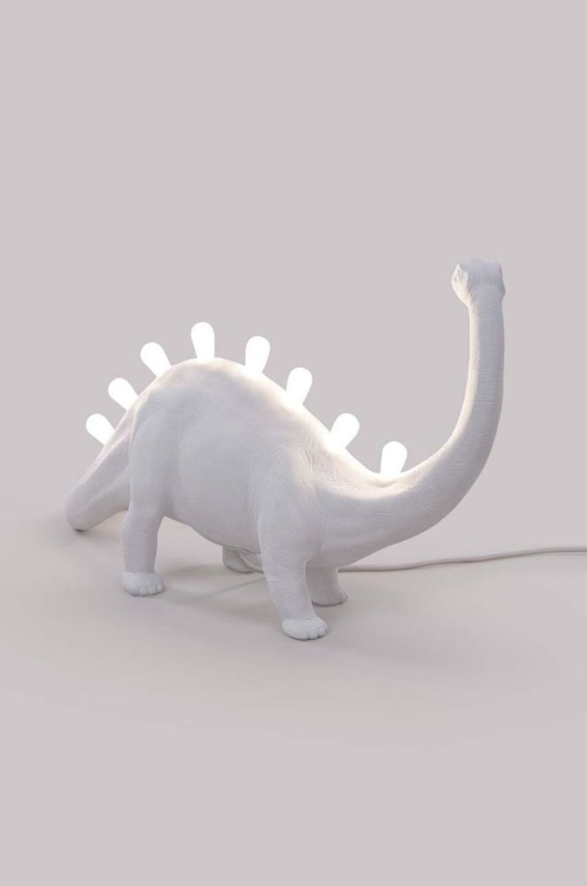 Настільна лампа Seletti Jurassic Lamp Bronto колір білий фото 5