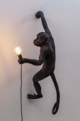 Настінна лампа Seletti The Monkey Lamp Hanging колір чорний (3611562)