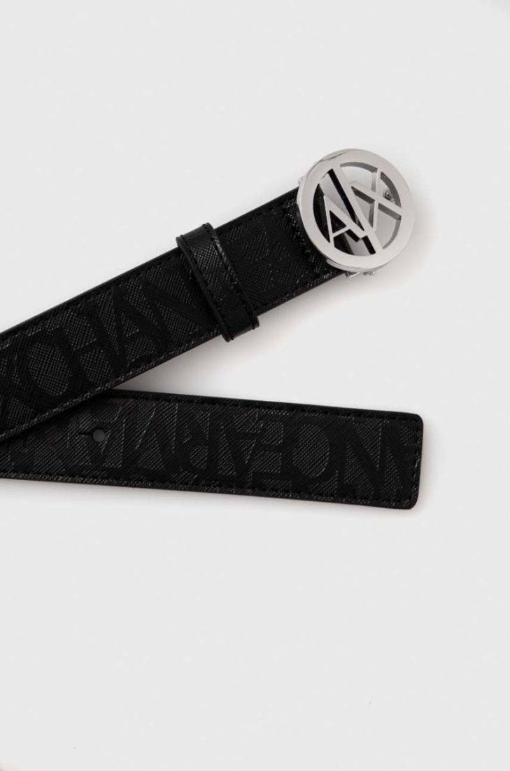 Ремінь Armani Exchange жіночий колір чорний (2942142)