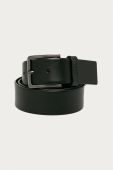 Hugo - Шкіряний ремінь колір чорний (631761)