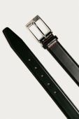 Hugo - Шкіряний ремінь колір чорний (631779)