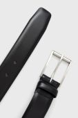 Шкіряний ремінь Strellson чоловічий колір чорний (2592290)