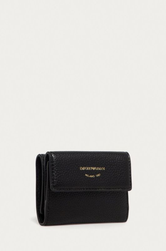 Emporio Armani - Гаманець колір чорний (1161820) фото 2