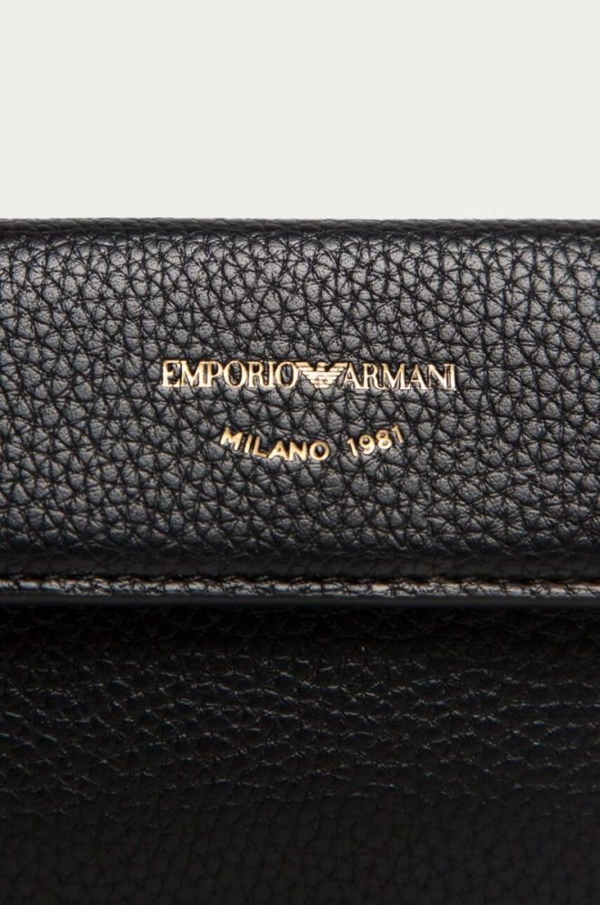 Emporio Armani - Гаманець колір чорний (1161820) фото 3