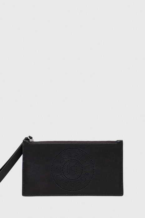 Шкіряний чохол на банківські карти Karl Lagerfeld колір чорний (3111842) Шкіряний чохол на банківські карти Karl Lagerfeld колір чорний (3111842)