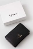 Шкіряний гаманець Furla жіночий колір чорний (3296309)
