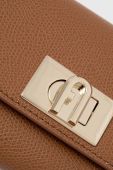 Шкіряний гаманець Furla жіночий колір коричневий (3305669)