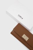 Шкіряний гаманець Furla жіночий колір коричневий (3305669)