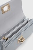 Шкіряний гаманець Furla жіночий колір блакитний (3305670)