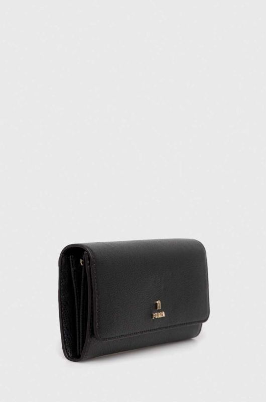 Шкіряний гаманець Furla жіночий колір чорний (3293474) фото 2