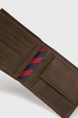 Tommy Hilfiger - Шкіряний гаманець Johnson колір коричневий (909558)