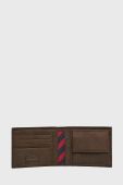 Tommy Hilfiger - Шкіряний гаманець Johnson колір коричневий (909558)